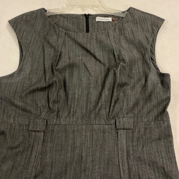 Calvin Klein Grey Dress Size 10 - Picture 1 of 4